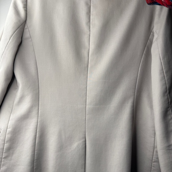 J.Crew Cotton Blazer Lined Pockets Buttons Size 4 Small Neutral Capsule Basic - Picture 16 of 16